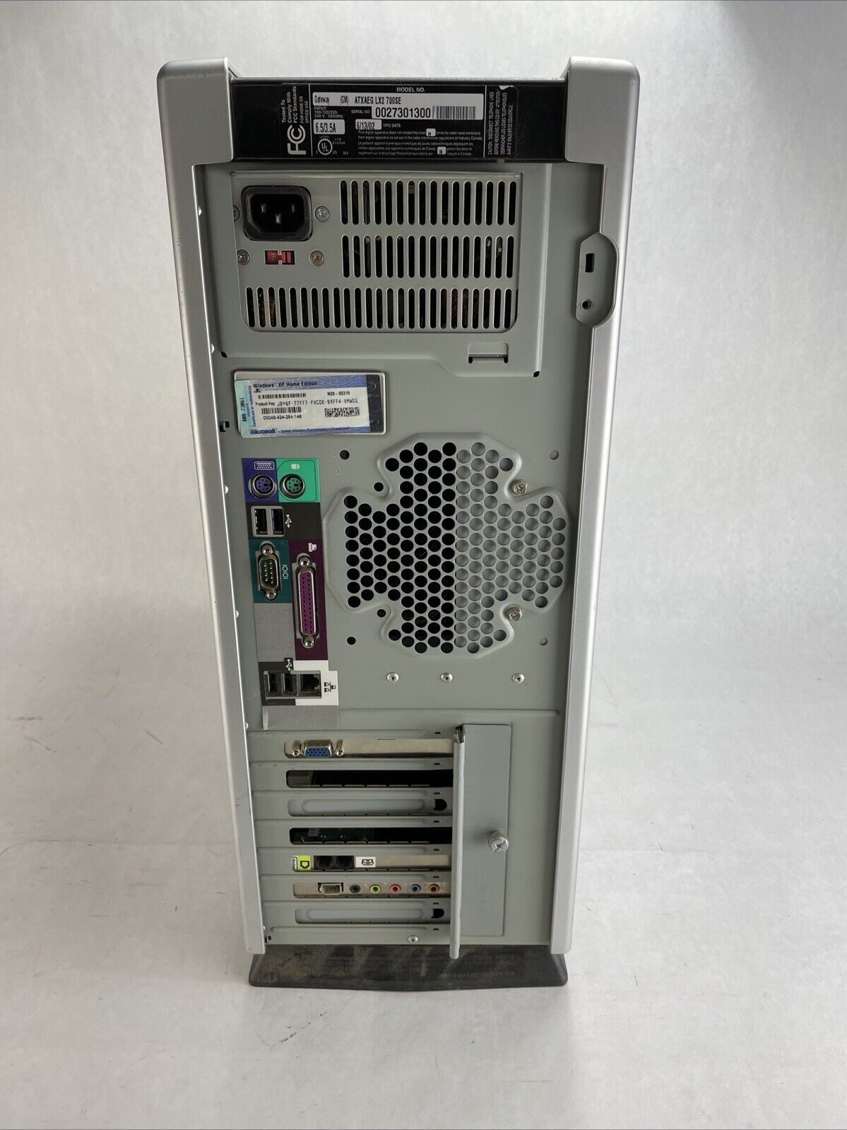 Gateway ATXEG-LX2 700 SE MT Intel Pentium 4 2GHz 256MB RAM No HDD No OS