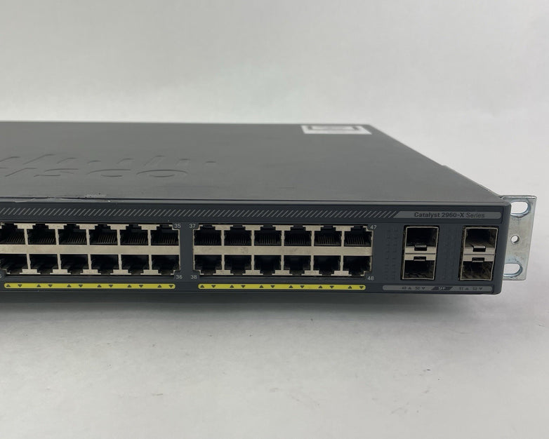 Cisco Catalyst WS-C2960X-48LPS-L V02 Tested and Reset