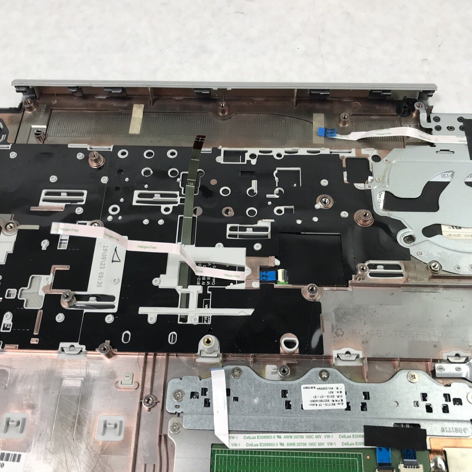 HP Probook 6565B Silver Keyboard Assembly
