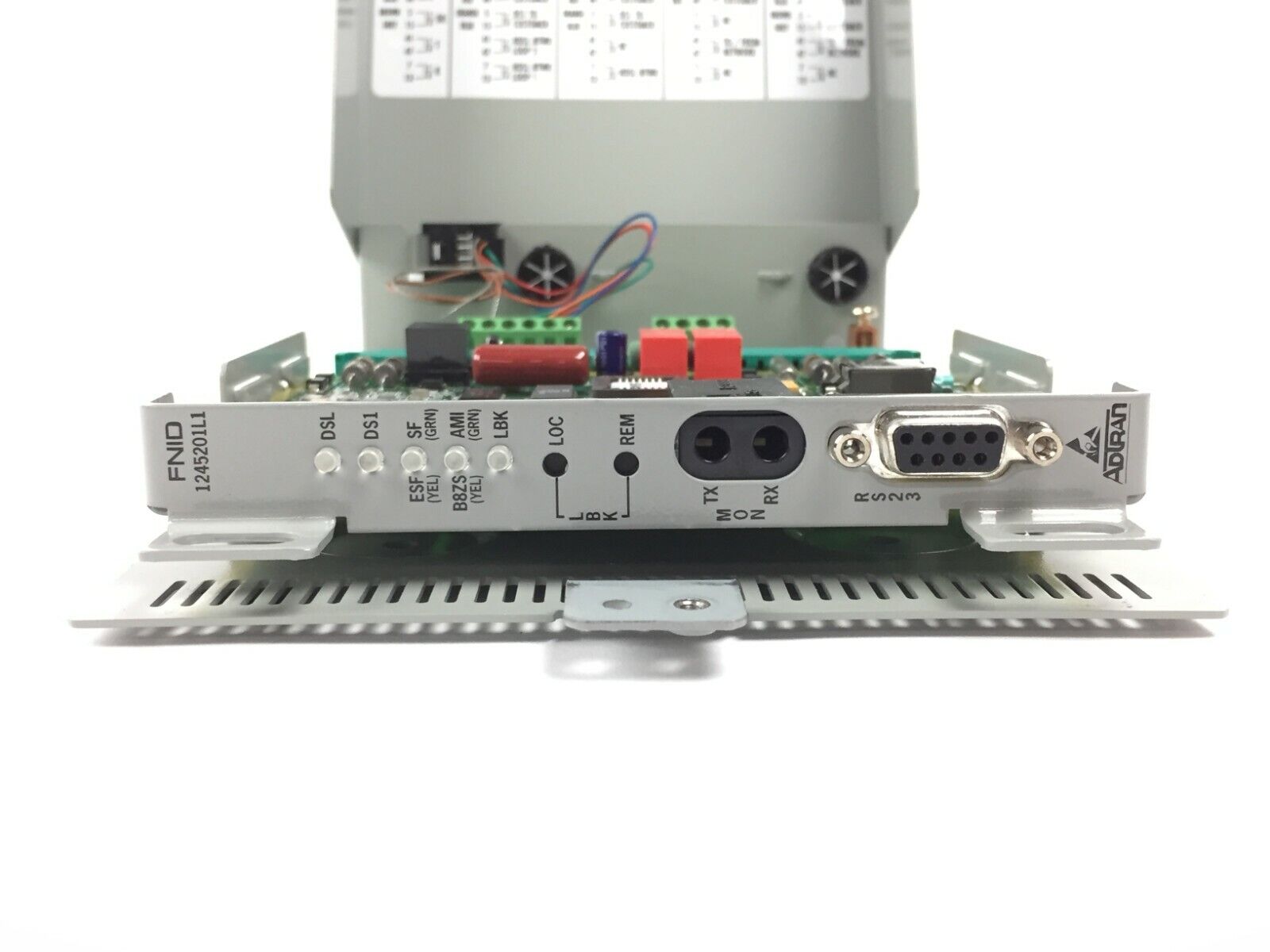 Adtran T200 FNID 1245201L1 Fractional T1 Network Device With Enclosure