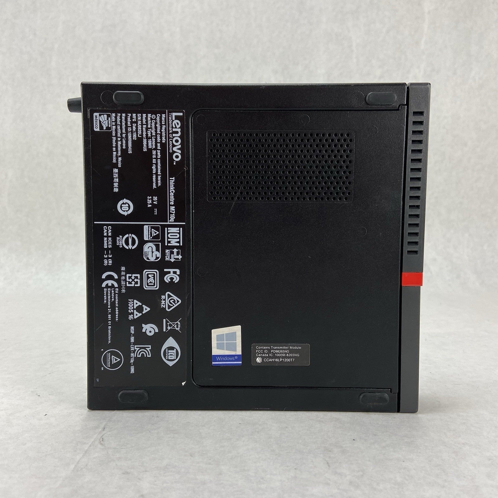 Lenovo ThinkCentre M710q Micro Intel Core i5-7500T 2.7GHz 8GB RAM No HDDOSAC4