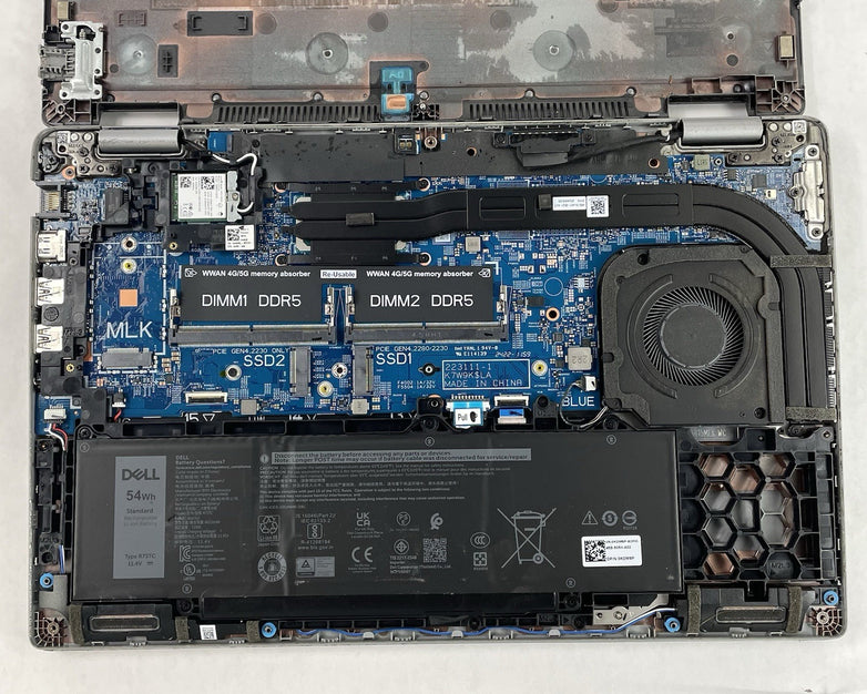 Dell Latitude 5550 15.6" Ultra 7 155U 2.10 GHz No SSD/OS/AC/RAM - READ