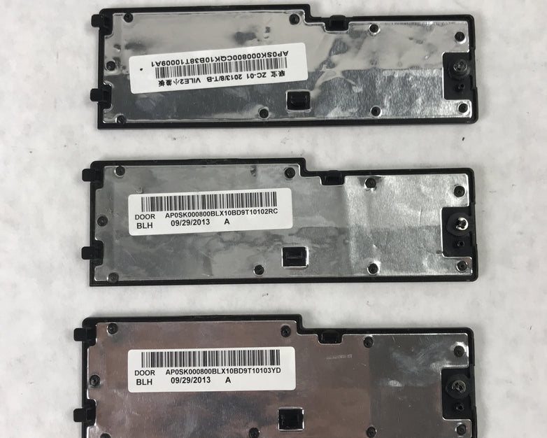 Lot of (3) Lenovo ThinkPad E531 Bottom Cover Door AP0SK000800
