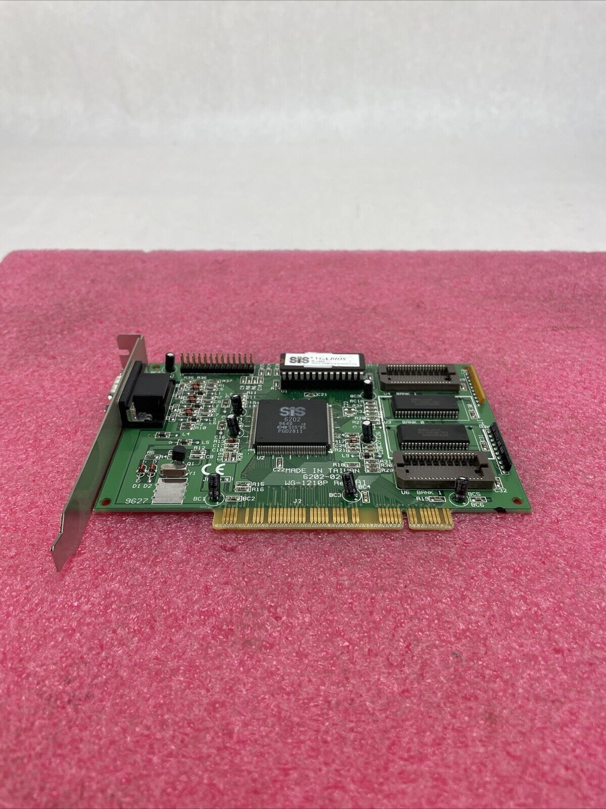 SIS 6202 PCI Graphics Card 1MB RAM