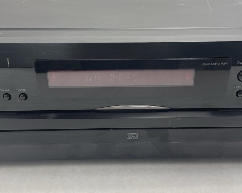 Integra CDC-3.4 Premium 6-Disc CD Carousel Changer Player Tested No Power Cord