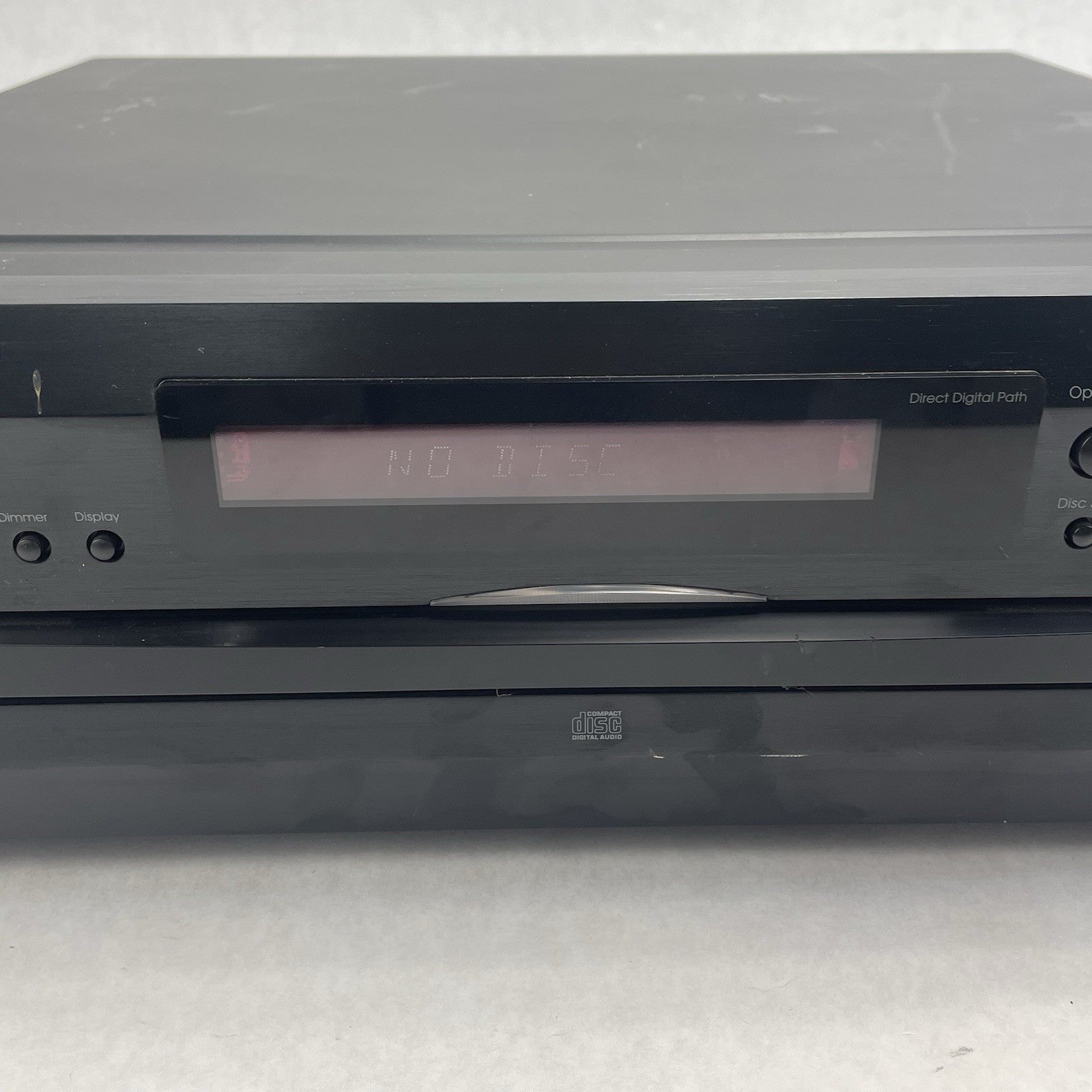 Integra CDC-3.4 Premium 6-Disc CD Carousel Changer Player Tested No Power Cord2