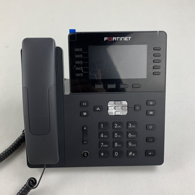 Fortinet FortiFone 480 FON-480 High end IP Phone W/ Handset and Stand Reset