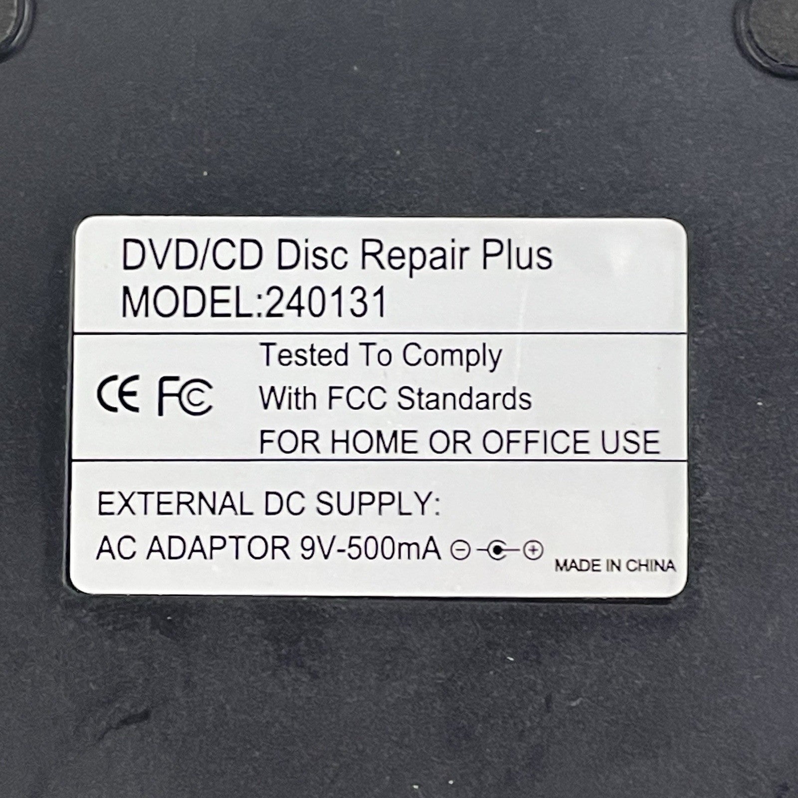 Aleratec DVD CD Video Game Motorized Disc Repair With Power Cord8