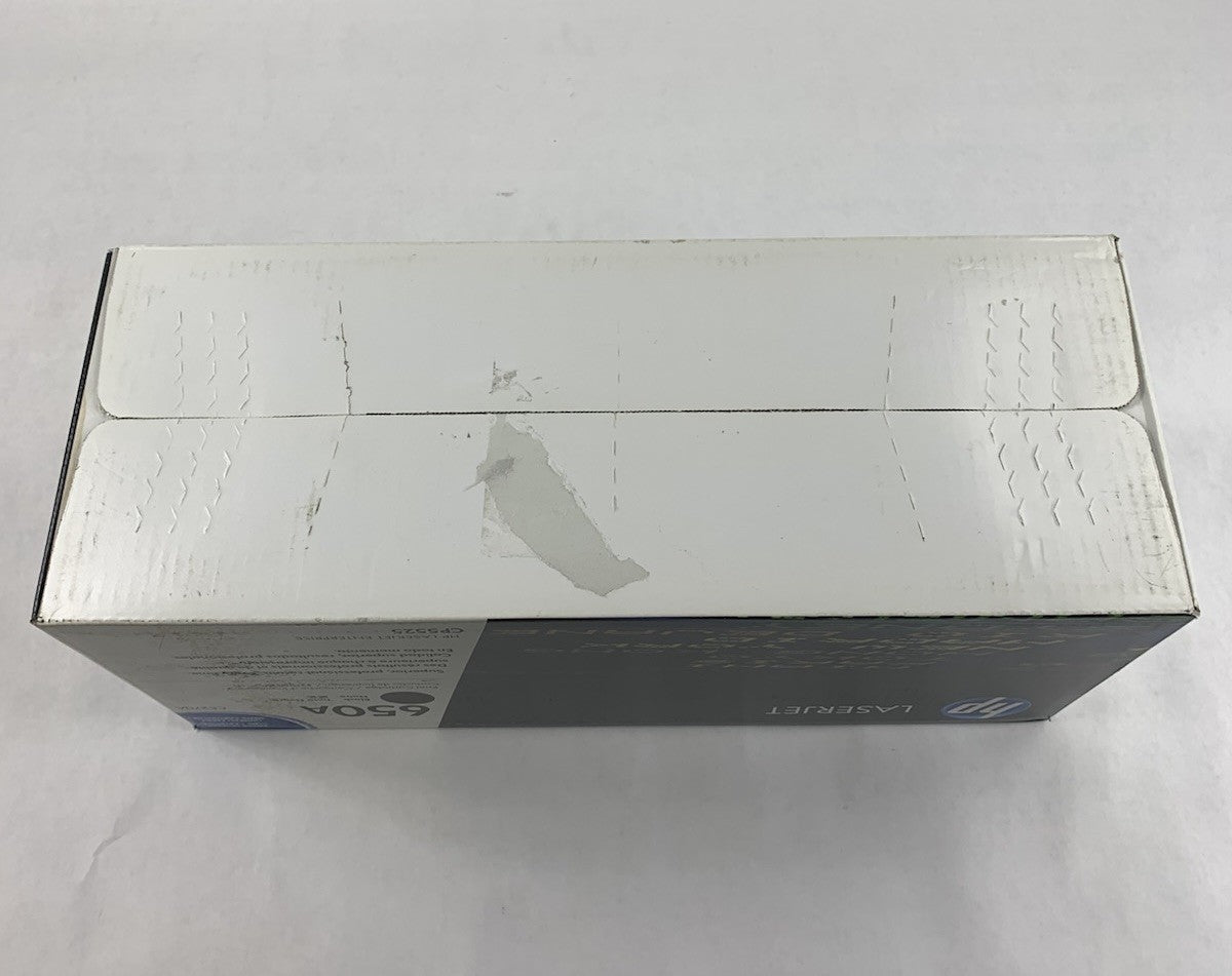 HP LaserJet 650A CE270A Black Toner Cartridge Exp: Feb 20158