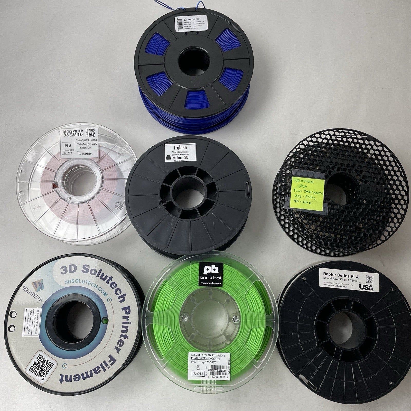 Large Assorted Box of 1.75MM PLA Filament