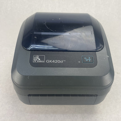 Zebra GK420d Thermal Label Printer For Parts or Repair