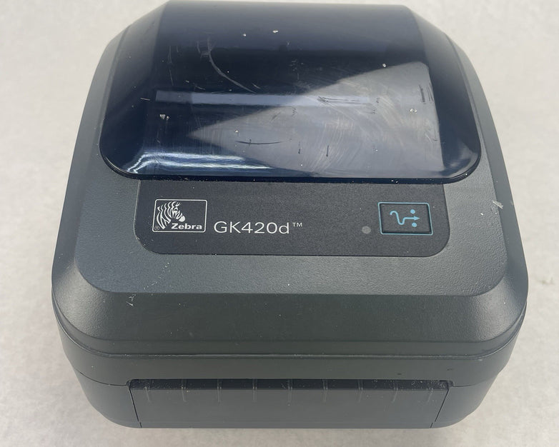 Zebra GK420d Thermal Label Printer For Parts or Repair