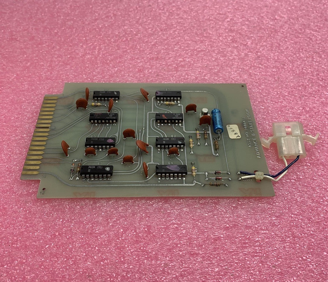 MSI Advance & Start Logic 14038 Assy No 24864-3 Card