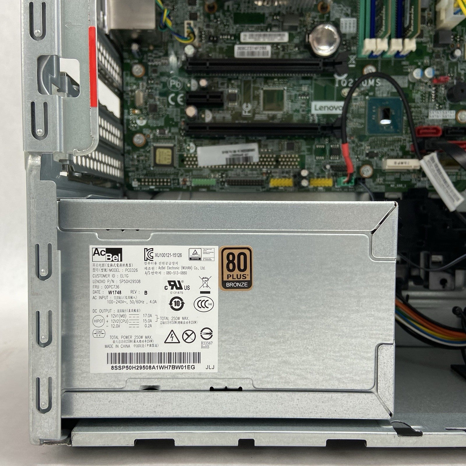 Lenovo ThinkCentre M910T MT Intel Core i5-6500 3.2GHz 16GB RAM No HDD No OS10