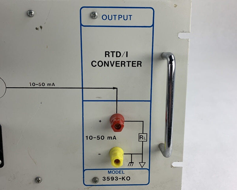 Lab-Volt 3593-K0 Industrial RTD/I Converter Untested