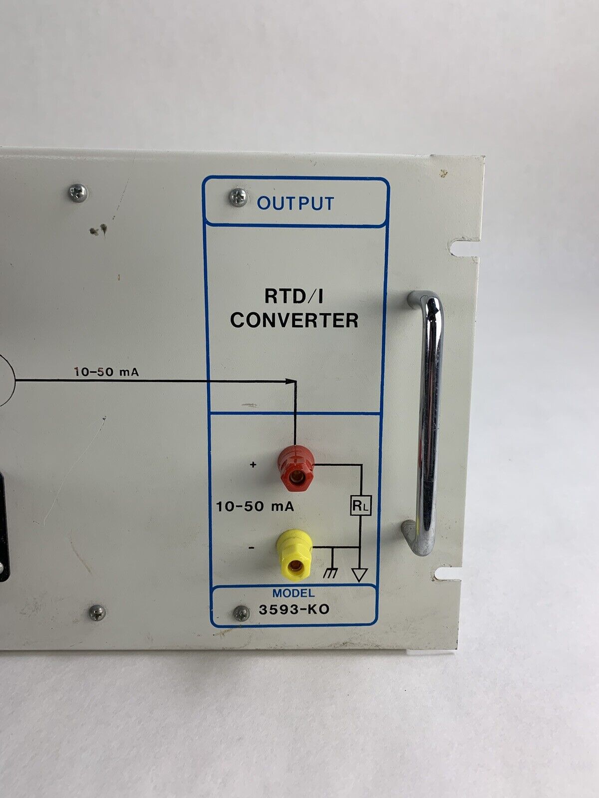 Lab-Volt 3593-K0 Industrial RTD/I Converter Untested