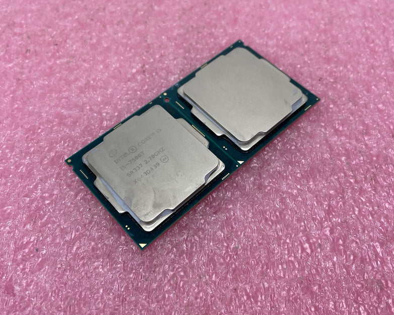 Intel Core i5-7500T SR337 2.7GHz Dekstop CPU lot of 2