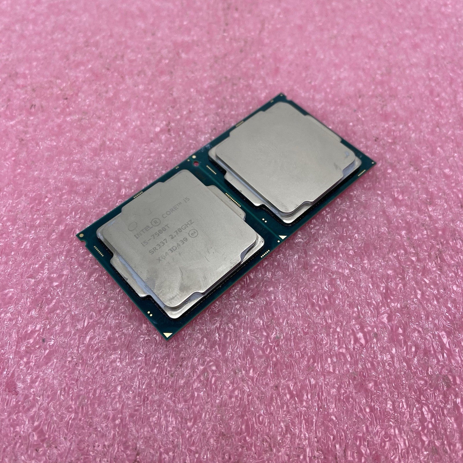 Intel Core i5-7500T SR337 2.7GHz Dekstop CPU lot of 2 0