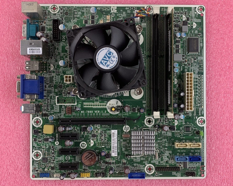HP ProDesk 400 G1 Motherboard Intel Core i3-4130 3.4GHz 4GB RAM w/ Shield