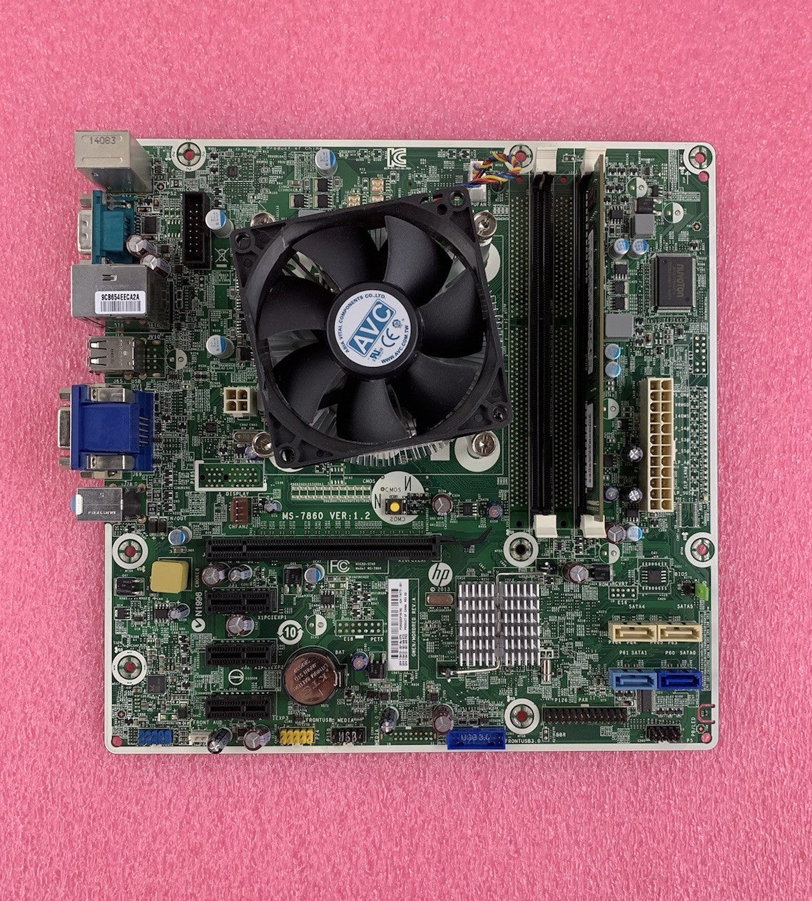 HP ProDesk 400 G1 Motherboard Intel Core i3-4130 3.4GHz 4GB RAM w/ Shield