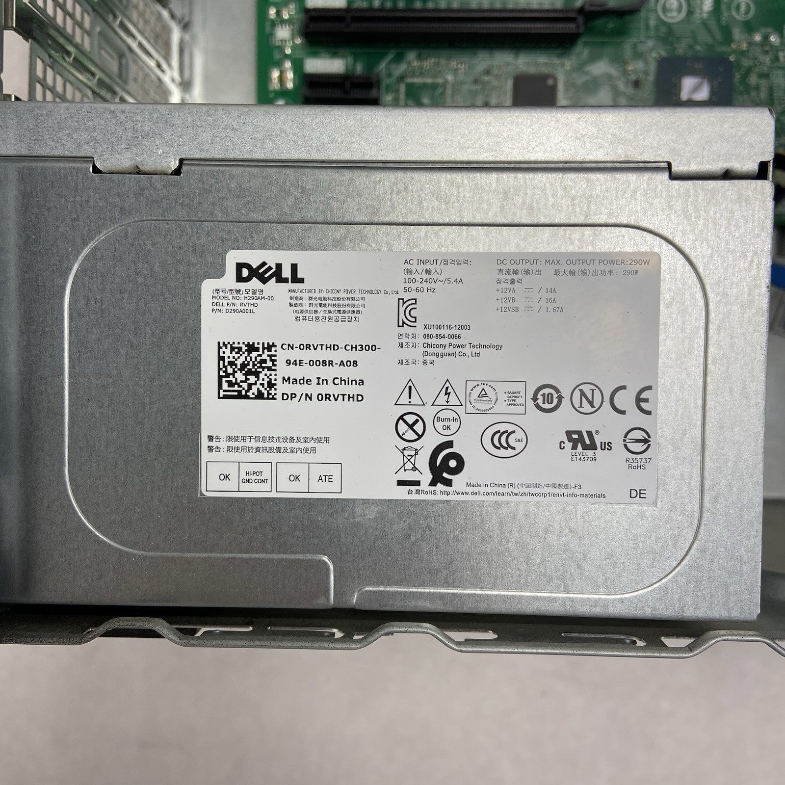 Dell Inspiron 3670 MT Intel Core i5-8400 2.8GHz 8GB RAM No HDD No OS10