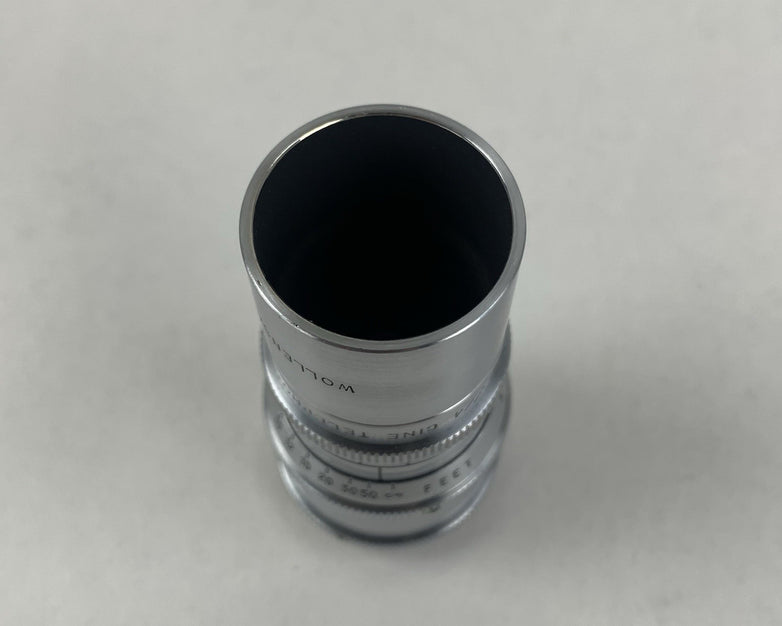 Wollensak Raptar 3" f/4 Cine Telephoto C Mount Lens w/ Protective Case