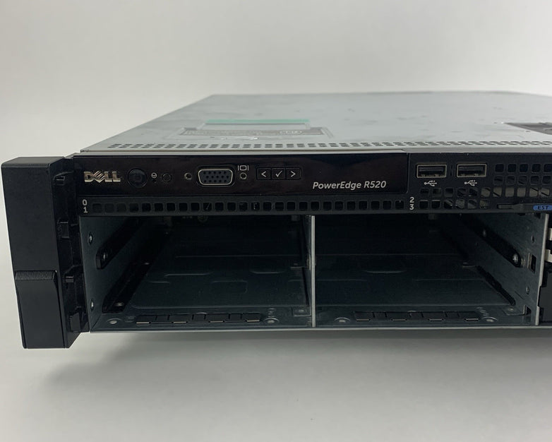 Dell PowerEdge R520 2U Server 2x Xeon E5-2440 2.4 GHz 96 GB RAM No OS No HDD