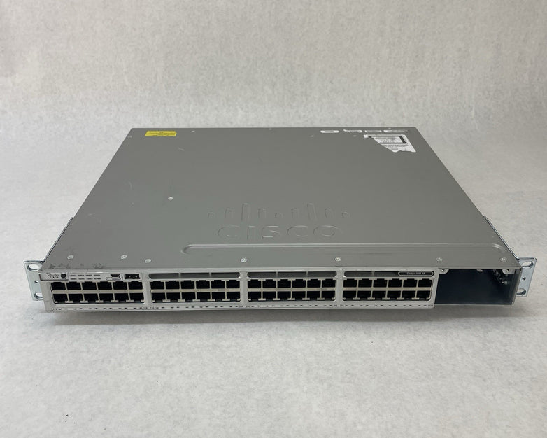 Cisco Catalyst WS-C3850-48T-S 48 Port 1X PSU Tested Reset
