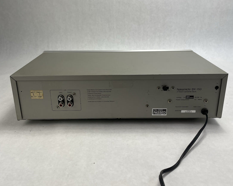 Nakamichi BX-150 2 Head Cassette Deck Tested & Working