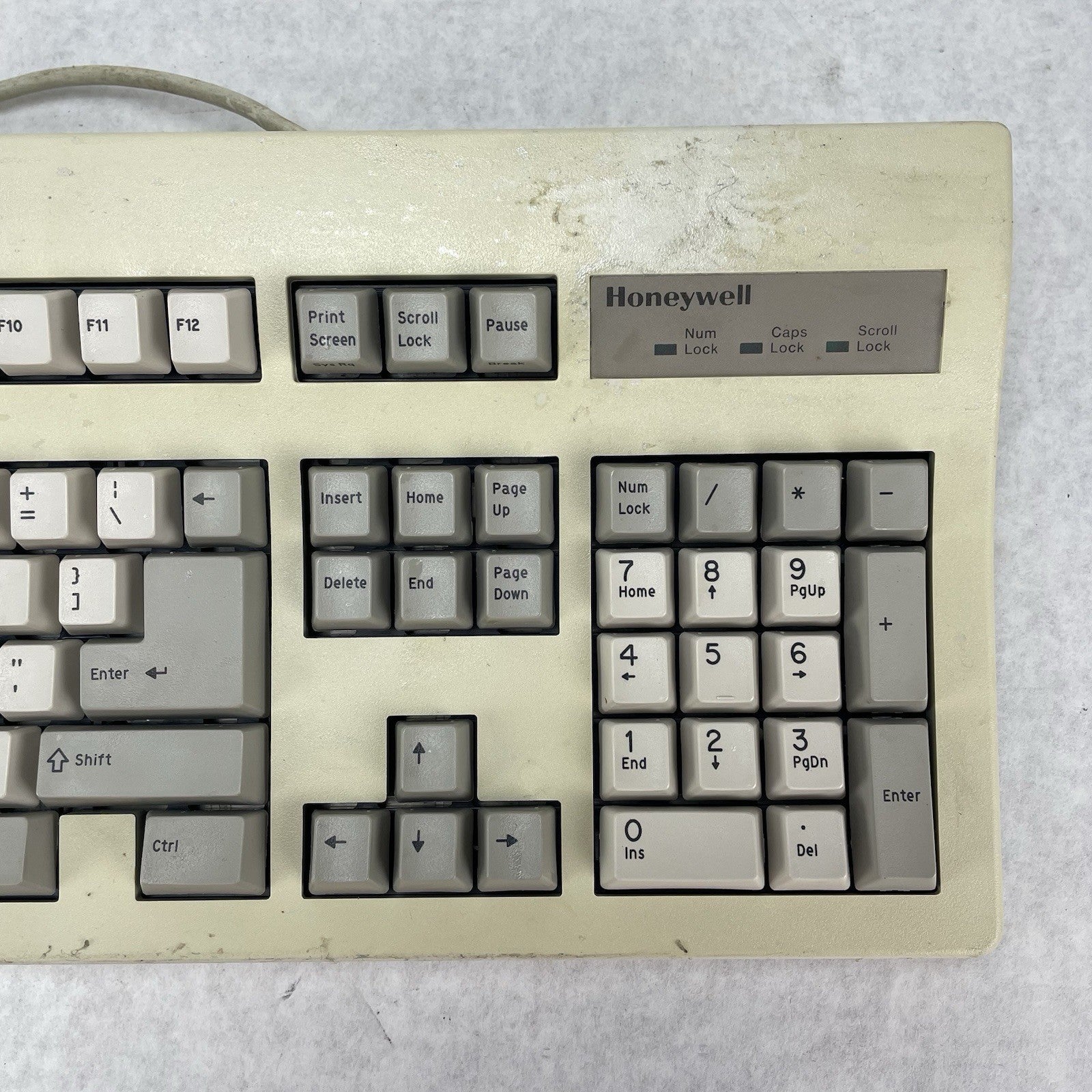 Vintage Honeywell Dell 101WN Keyboard For Computer3