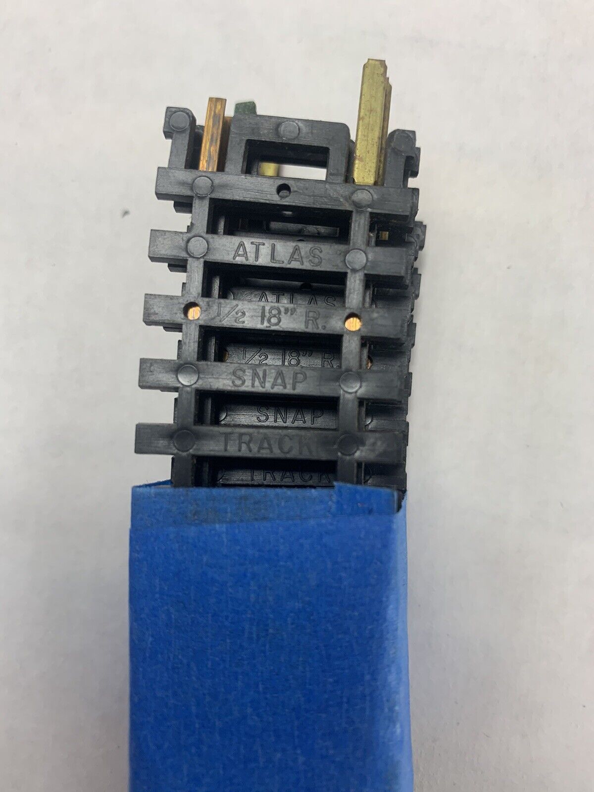 Mixed Lot of 65 HO Scale Atlas 3" 6" 9" 18" 22" Brass Snap Track Pieces