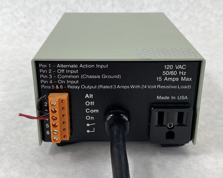 York Controls PB-1/15 Universal Power Box 120VAC 50/60 Hz 10A