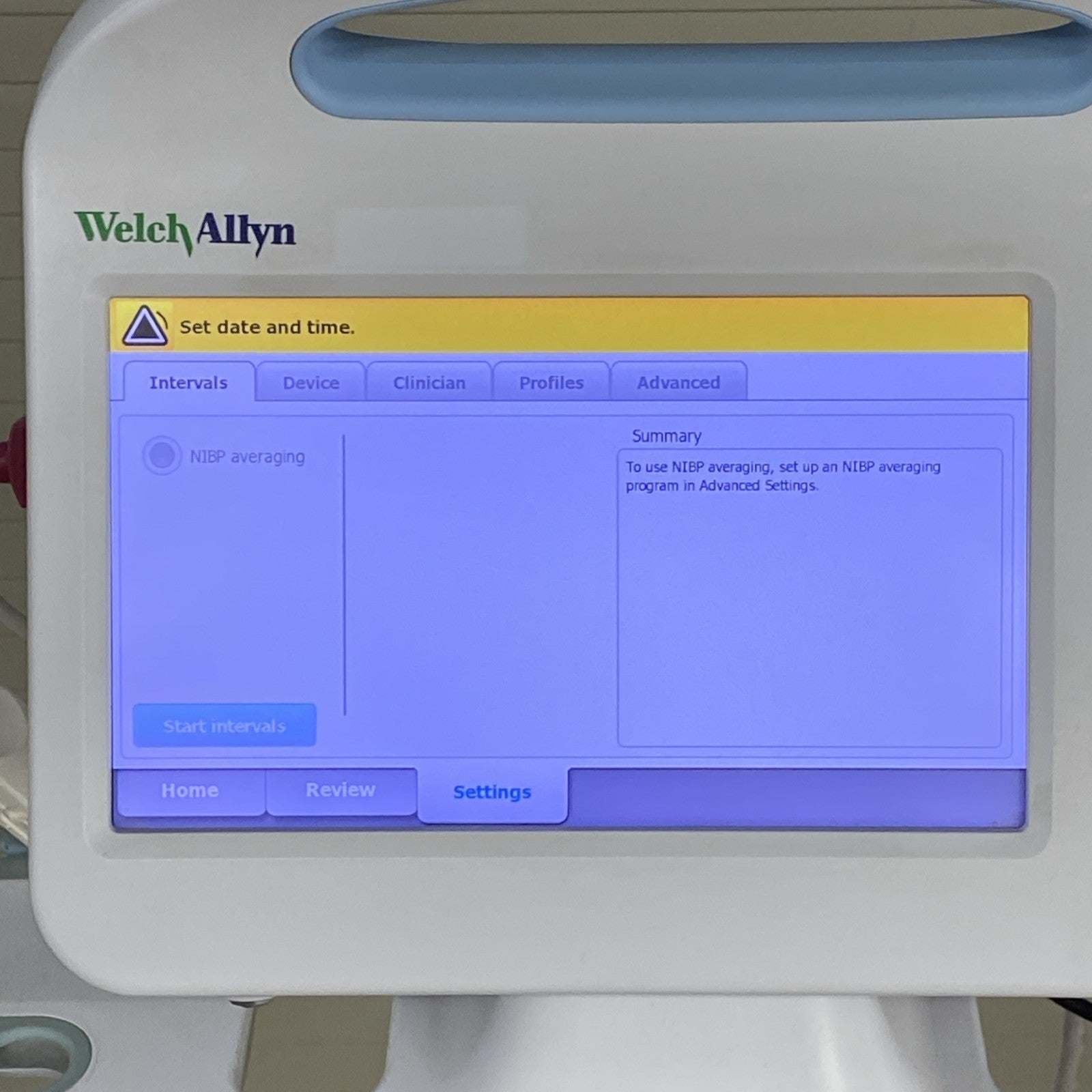 Welch Allyn 6000 Series Vital Sign Monitor 63MTXX w/ Mobile Stand 4800-604