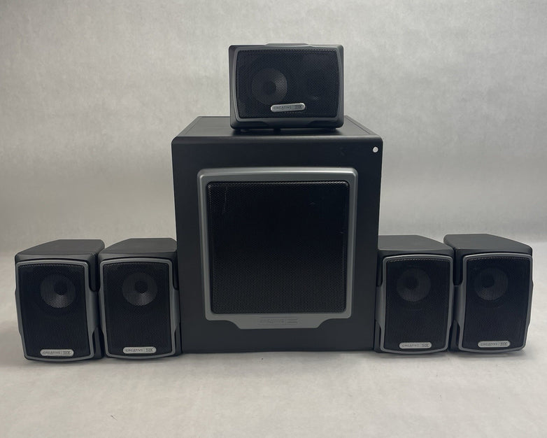 Creative GigaWorks G550W 5.1  THX Computer Speakers 310W Tested