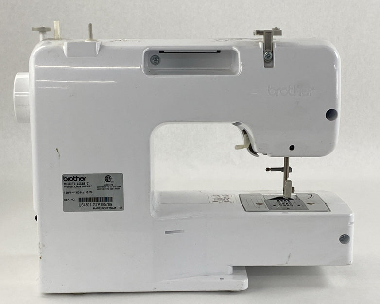 Brother LX3817 Sewing Machine No Foot Pedal No Power Cord parts or Repair