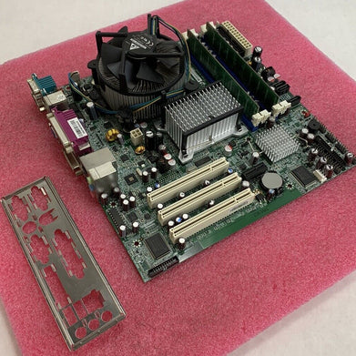 NCR 302DNR6D00941 Motherboard Intel E6400 2.13 GHz 2GB RAM w/ Shield