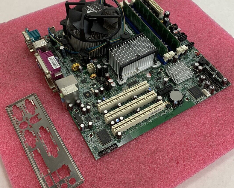 NCR 302DNR6D00941 Motherboard Intel E6400 2.13 GHz 2GB RAM w/ Shield