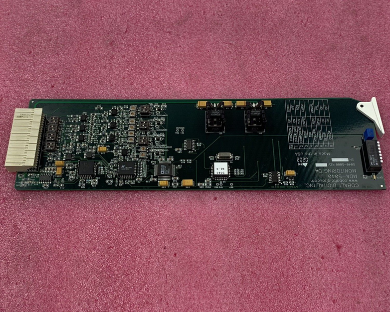 Cobalt Digital MDA-5040 Monitoring DA card