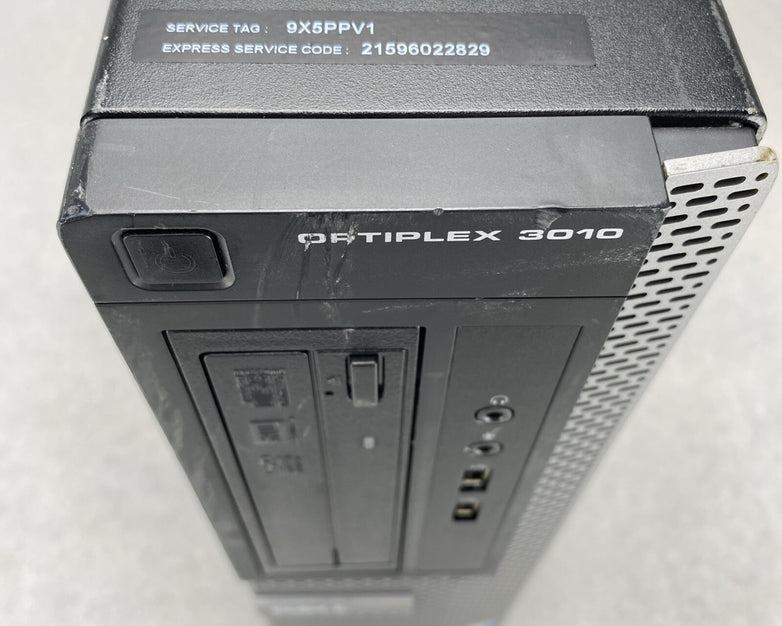 Dell OptiPlex 3010 DT Intel Core i3-3220 3.30GHz CPU 4GB RAM DVDRW No HDD OS