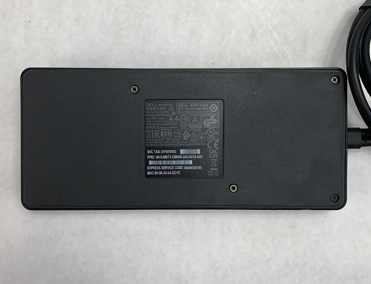 Dell WD19DCS Thunderbolt USB-C Docking Station9