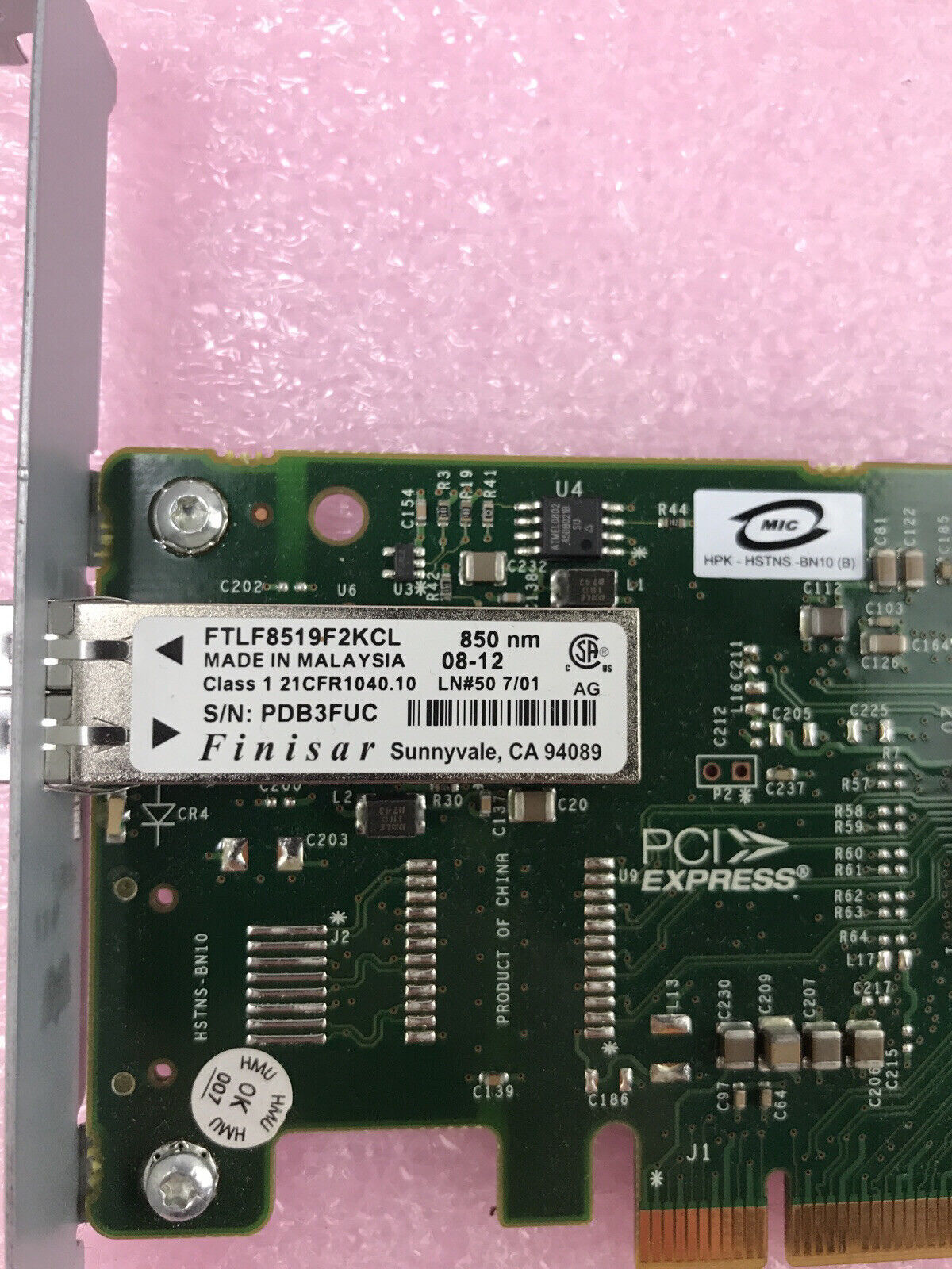 HP 395864-001 PCI Express Multifunction Gigabit Server Adapter