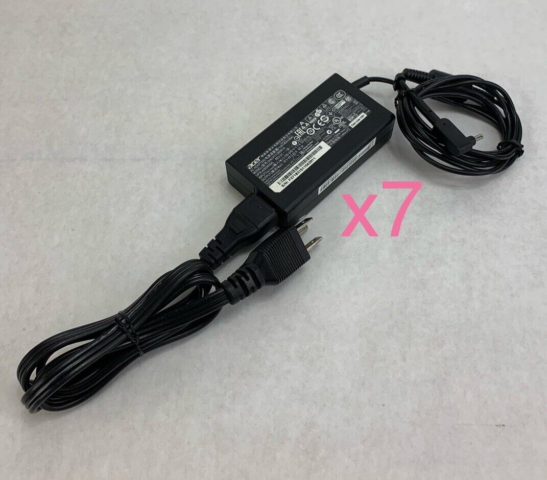 Acer A11-065N1A 65W AC Adapter (Lot of 7)