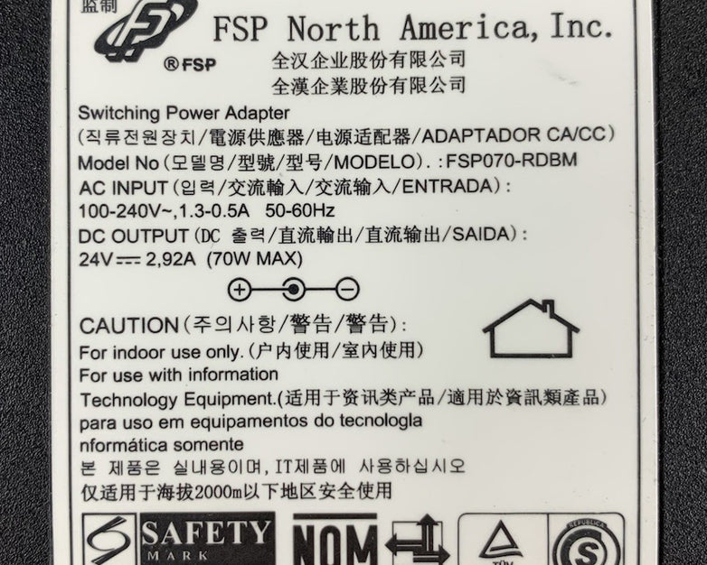 FSP FSP070-RDBM 70W AC Adapter Power Supply (Lot of 3)