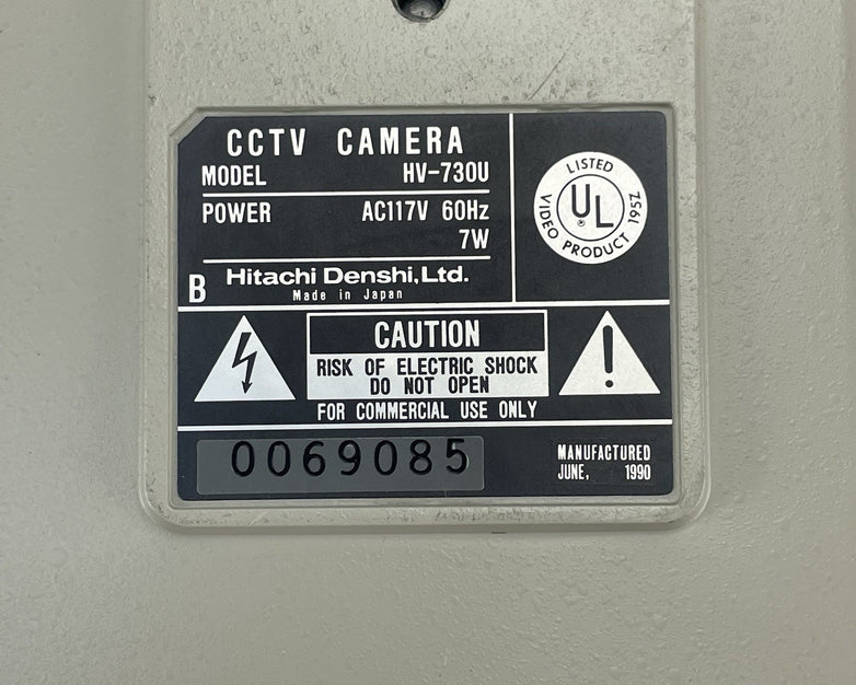 Hitachi HV-730U CCTV Camera