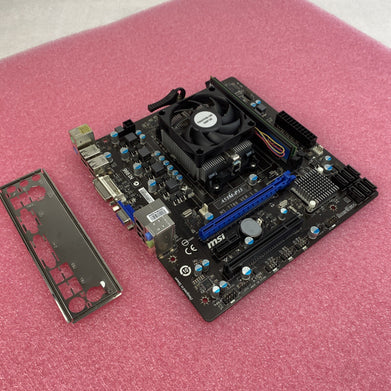MSI A55M-P33 MS-7786 Motherboard Intel AMD A4-3400 2.7GHz 4GB RAM w/ Sheild