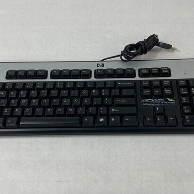 Lot of 4 HP KU-0316 USB Keyboard Tested