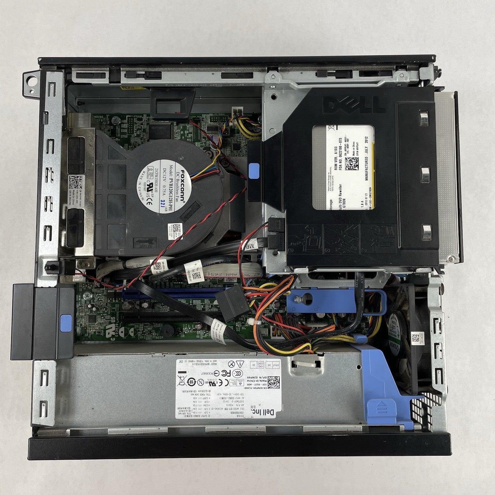 Dell Optiplex 7010 SFF i5-3570 3.40 GHz 4 GB RAM No HDD/OS10