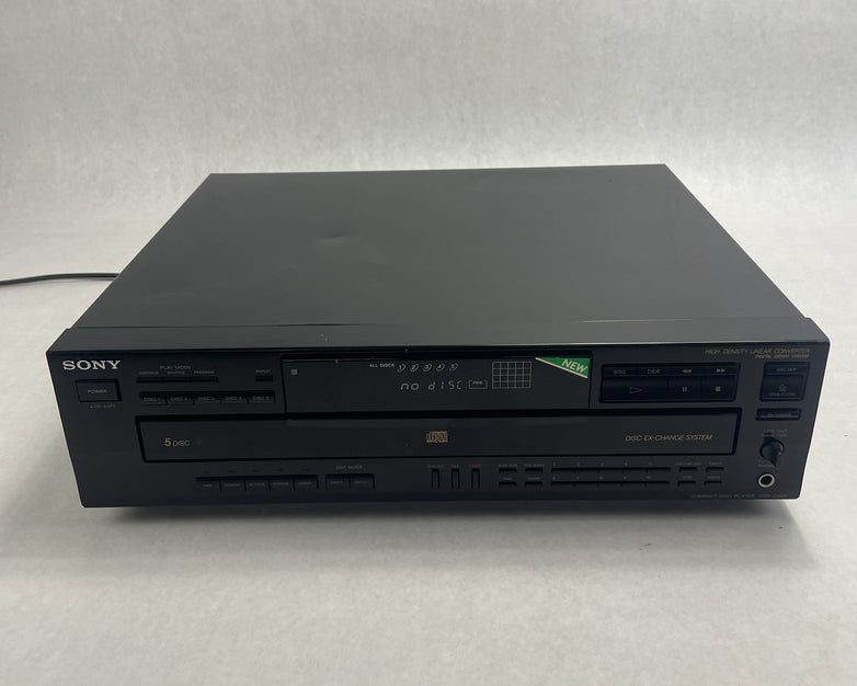 Sony CDP-C535 5-Disc Carousel CD Player No Remote Tested