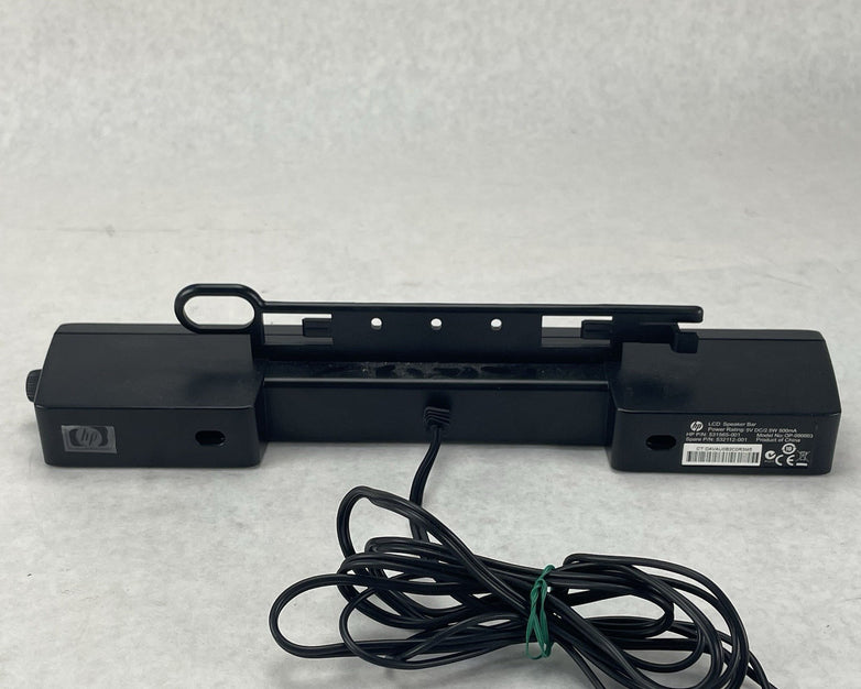 Black HP OP-090003 Wired USB Soundbar Lot of 3
