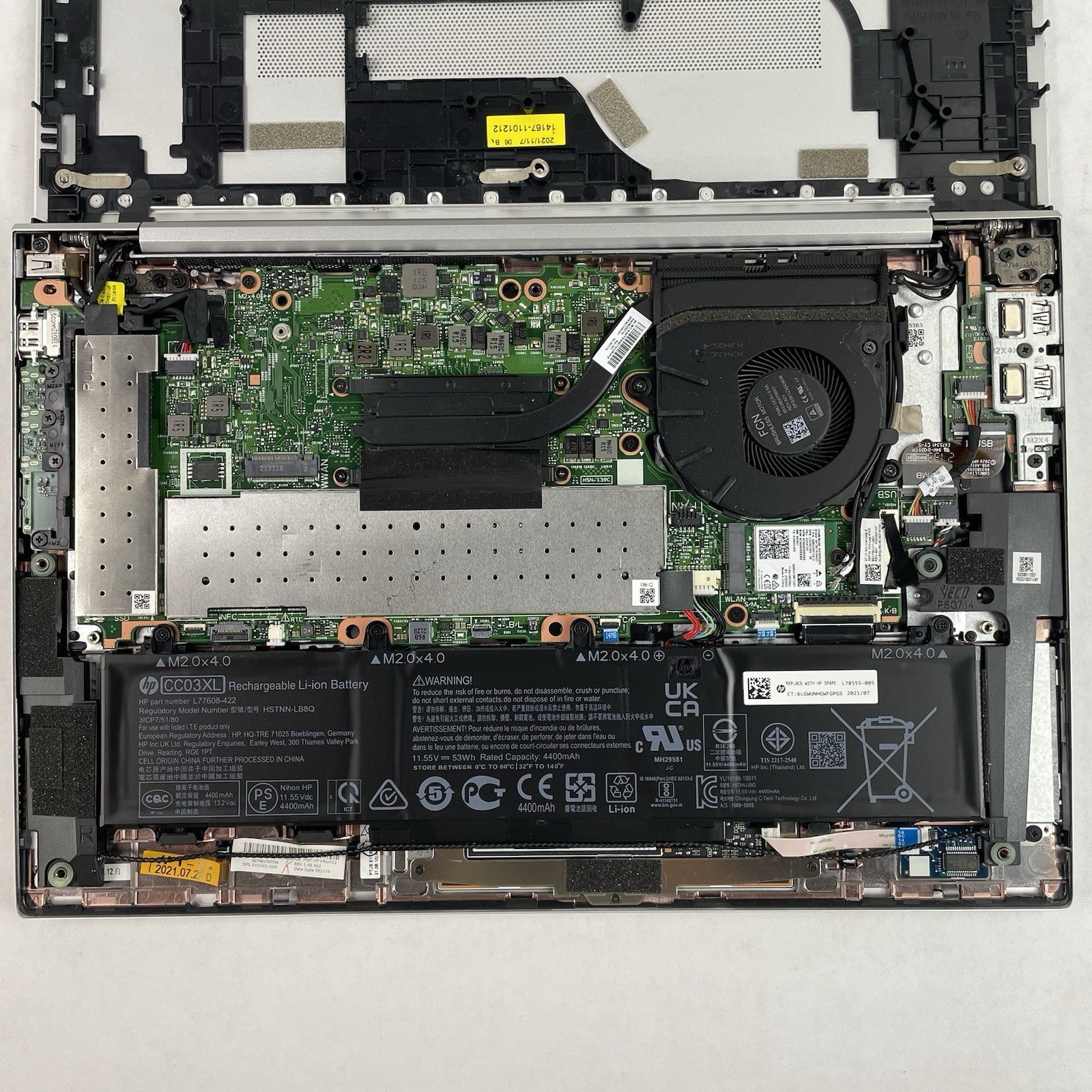 HP MT46 14" AMD Ryzen 3 Pro 4450U 2.50 GHz 8 GB RAM No SSD/OS/AC16